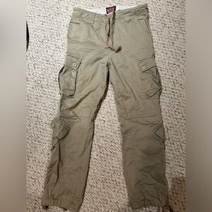 Matchstick unisex Cargo Pants in light apricot